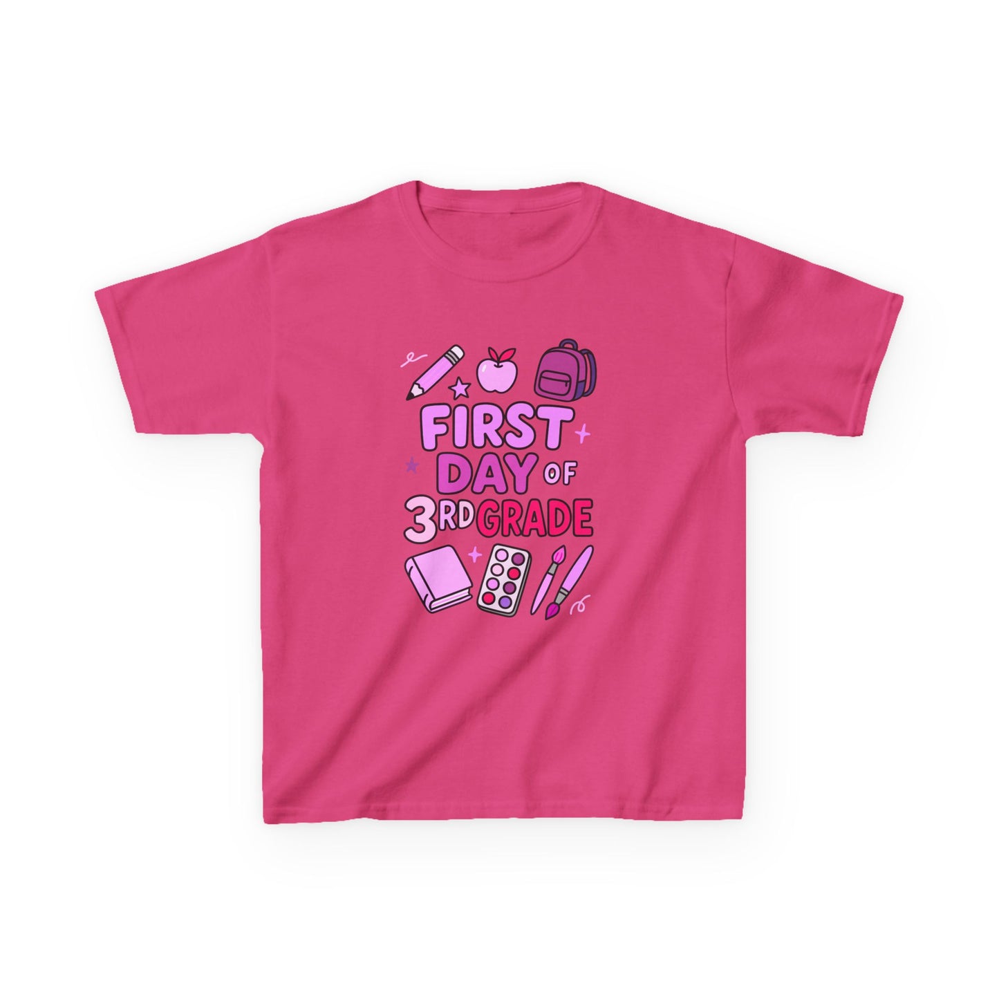 First Day of 3rd grade tee