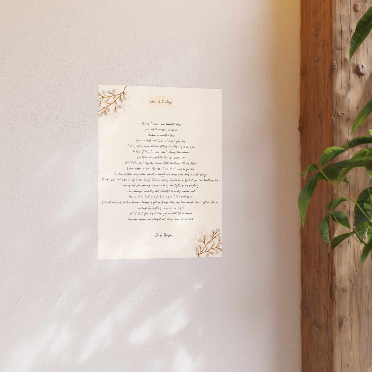 Satin and Archival Matte Posters