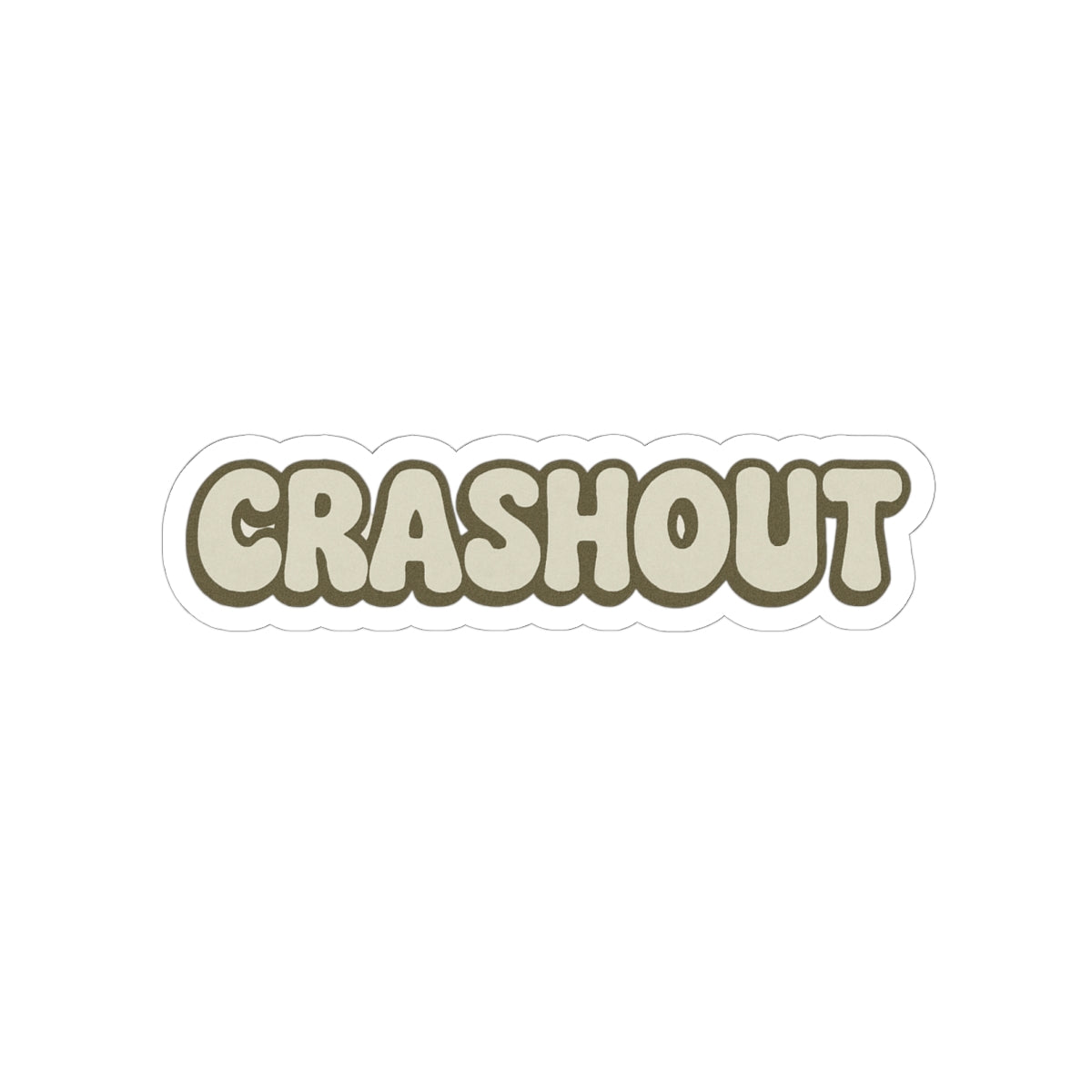 Crashout Sticker
