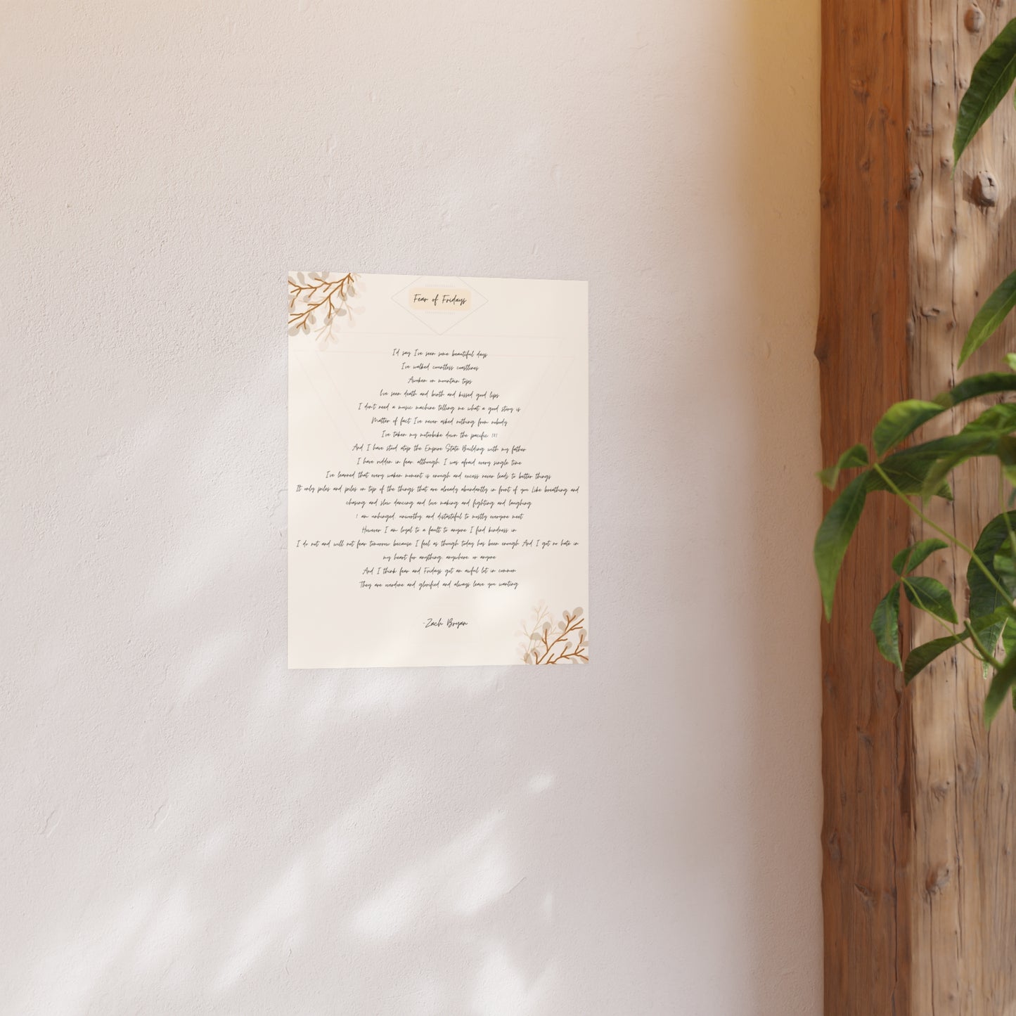 Satin and Archival Matte Posters